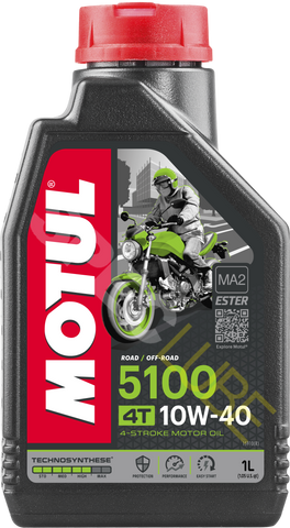 モチュール 5100 4T 10W-40 1L 4缶 4本 正規品 5100 4T 10W40 – SpecLube | Motul Canada