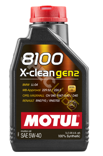 8100 X-Clean 5W40 Gen 2