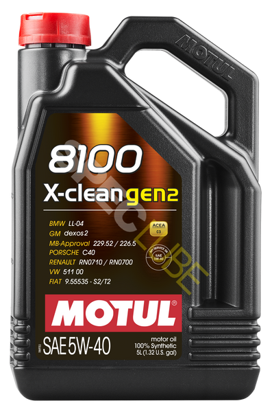 8100 X-Clean 5W40 Gen 2