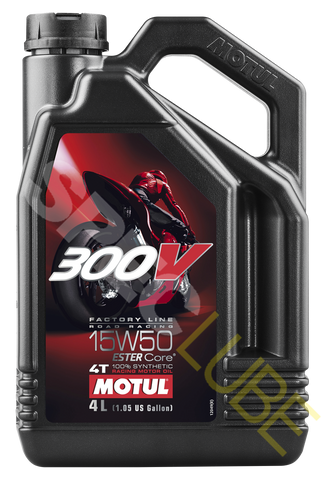 300V 4T Factory Line - Road Racing 15W50 – SpecLube | Motul Canada