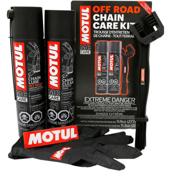 Motul Off Road Chain Lube care kit